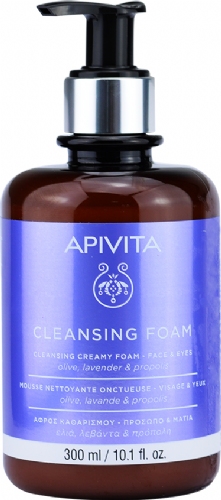 Apivita espuma limpiadora cara ojos 300ml