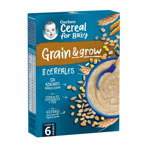 Gerber 8 cereales (1 estuche 250 g)