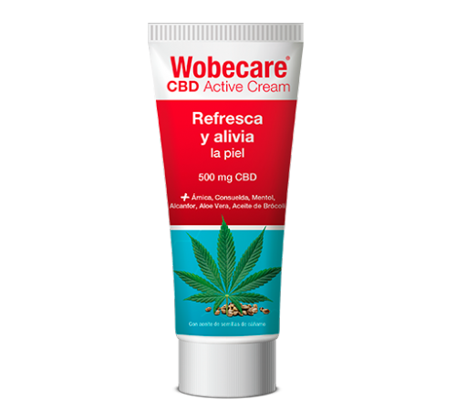 Wobecare cbd active cream (1 tubo 100 ml)