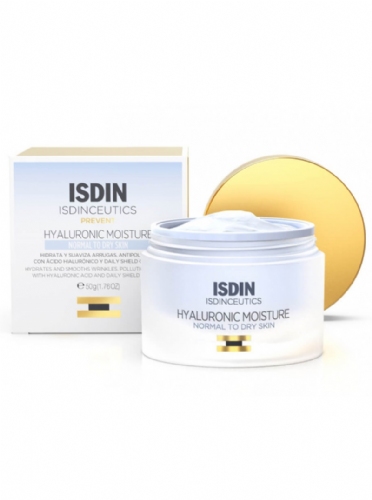 Isdinceutics hyaluronic moisture normal to dry skin (1 tarro 50 g)