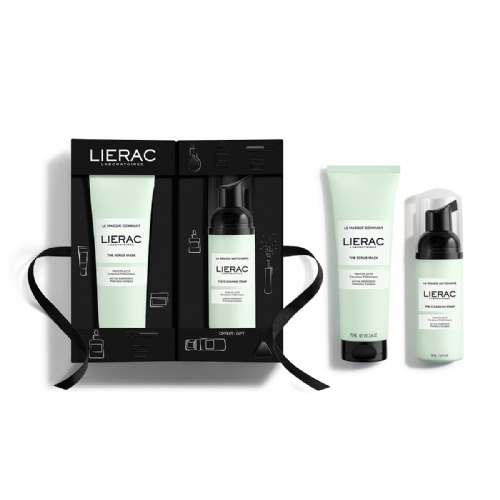 Lierac pack mascarilla exf+espuma limpiadora