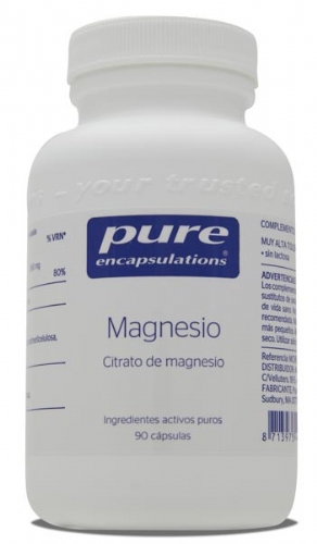 Pure encapsulations magnesio citrato 90 cap