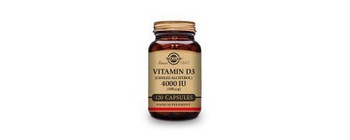 Vitamina d3 120caps solgar