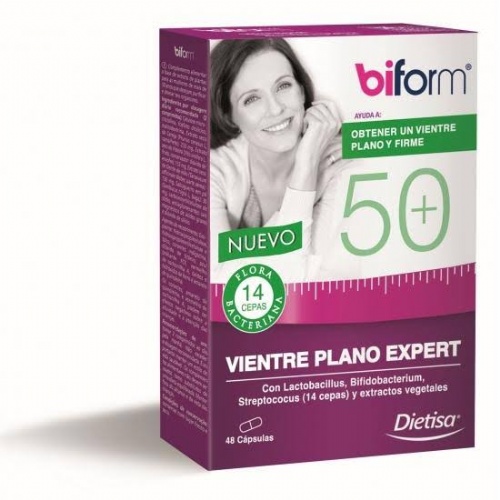 Biform 50 vientre plano expert 48 caps