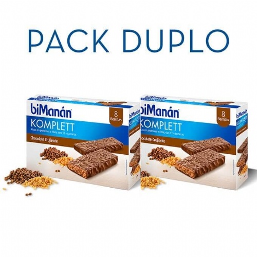 Bimanan barritas choco crujiente pack duplo