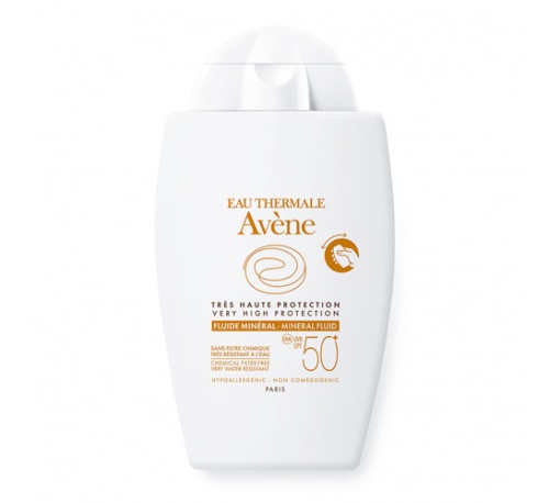 Avene fluido mineral spf 50+ (1 envase 40 ml)