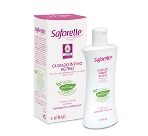 Saforelle cuidado intimo activo (1 envase 100 ml)