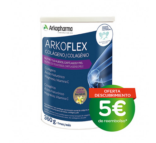 Arkoflex condro-aid colageno (1 envase 360 g sabor vainilla)