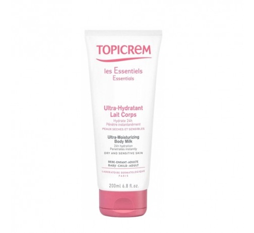 Topicrem leche corporal ultrahidratante (1 envase 200 ml)