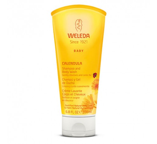 Weleda champu y gel de ducha calendula (200 ml)