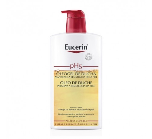 Oleogel de ducha - eucerin piel sensible ph-5 (1 envase 1 l)