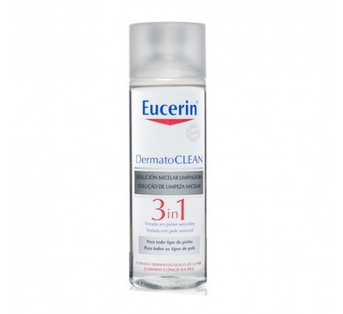 Eucerin dermatoclean 3 en 1 sol micelar limpiadora (200 ml)