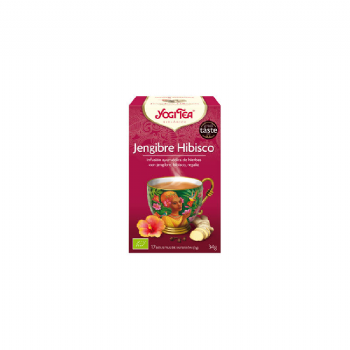 Yogi tea jengibre hibisco