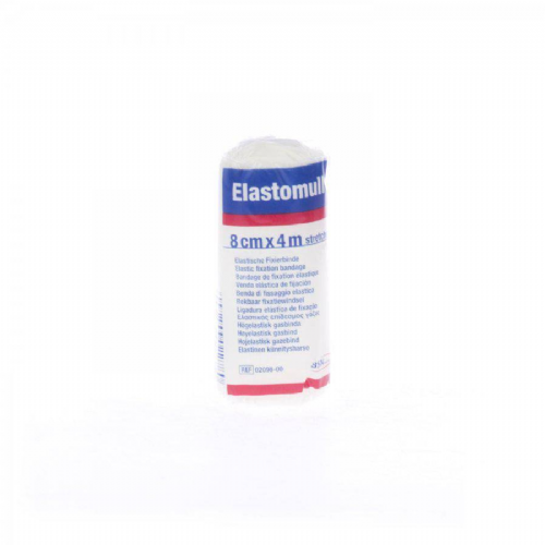 Venda elastica cohesiva - elastomull haft (1 unidad 4 m x 8 cm)