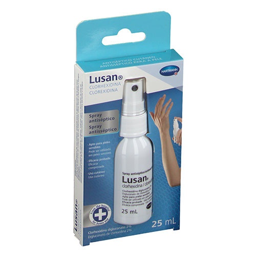 Clorhexidina - lusan (2% 1 spray 25 ml)