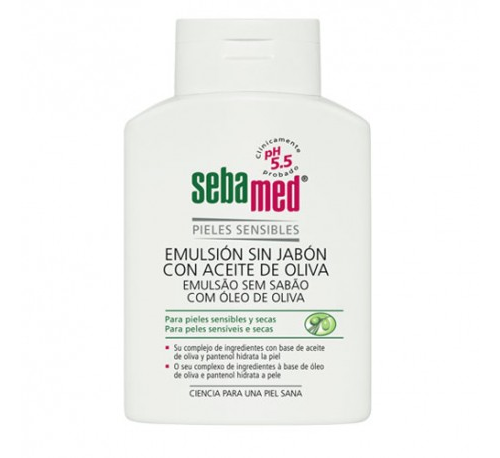 Sebamed emulsion sin jabon con aceite de oliva (1 envase 200 ml)