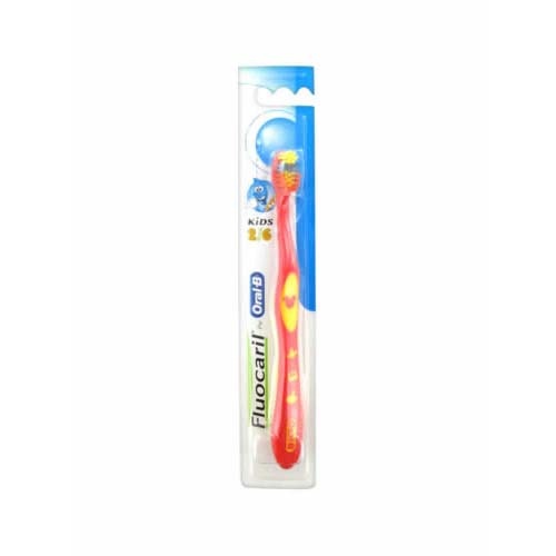 Cepillo dental infantil - fluocaril niños 2-6 (suave)