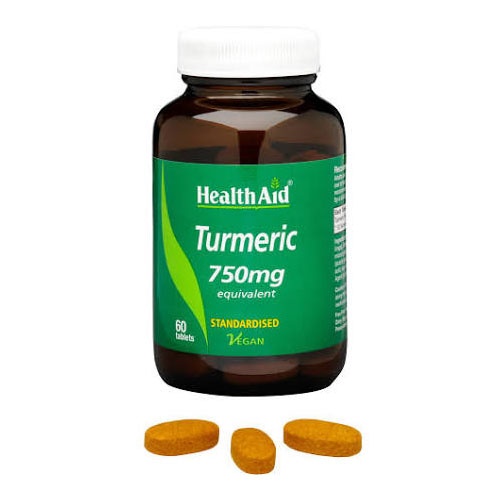 Turmeric (curcuma) 60 comp healthaid (nutrinat)