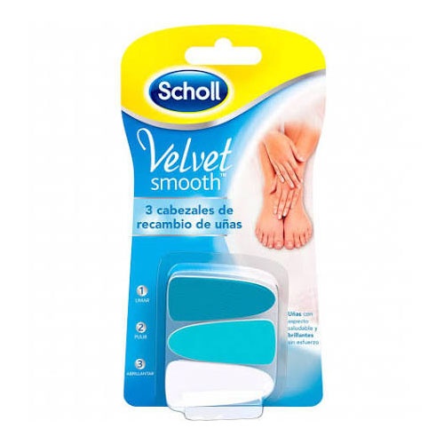 Dr scholl velvet smooth - lima electronica uñas (recambio cabezales)