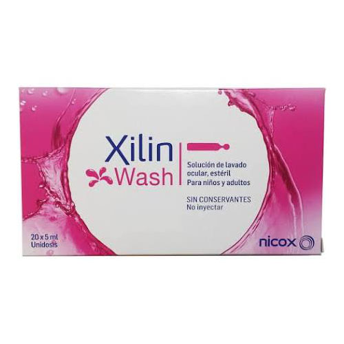 Xilin wash solucion lavado ocular esteril (20 unidosis 5 ml)