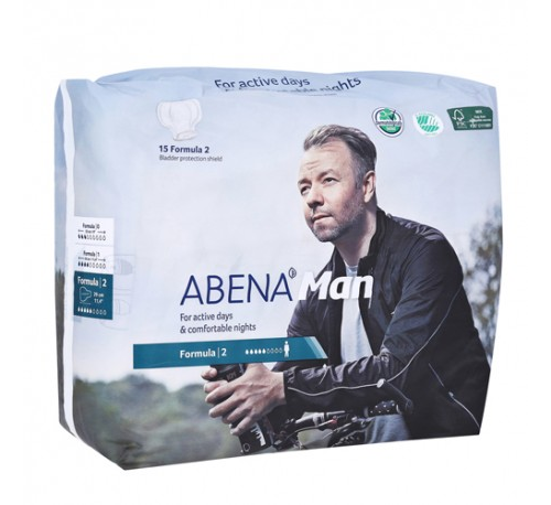 Absorb inc orina anat - abri man formula 2 (230 x 290 mm 14 u)