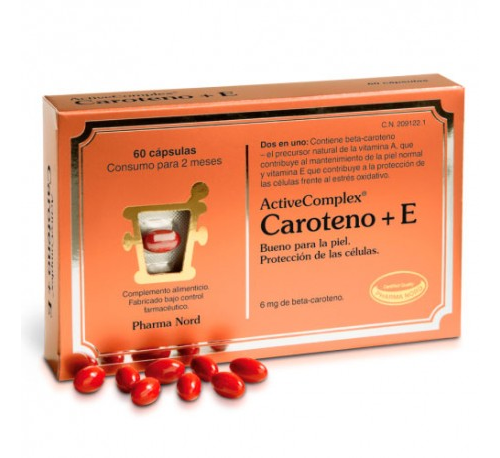 Activecomplex caroteno+e (60 capsulas)