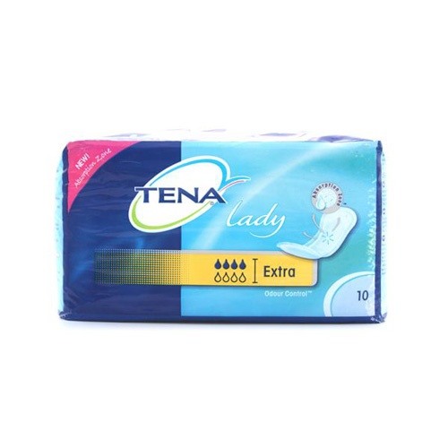 Absorbente incontinencia orina ligera - tena discreet extra (10 unidades)