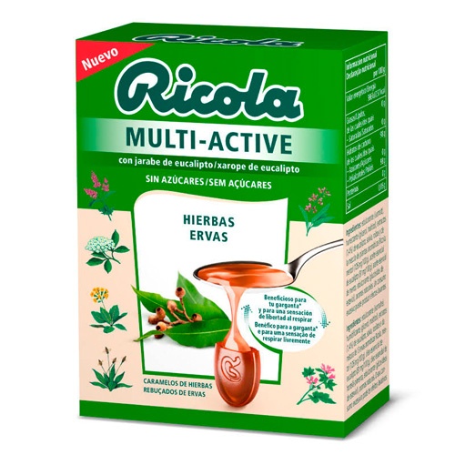 Ricola multi-activ (hierbas 51 g)