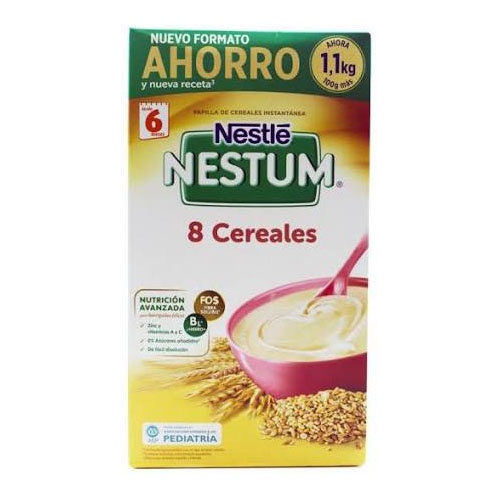 Nestle nestum expert papilla 8 cereales (1 envase 1100 g)