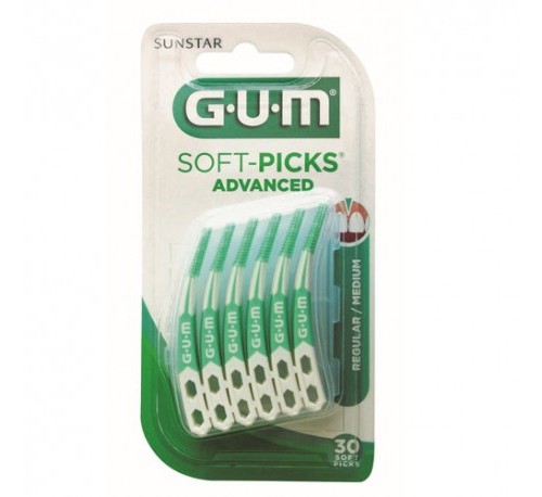 Soft picks advanced - gum 650 (30 u)