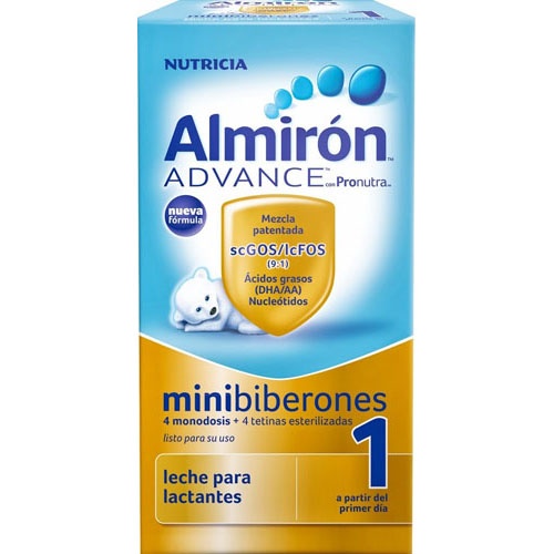 Almiron advance 1 liquido minibiberon (4 envases 70 ml)