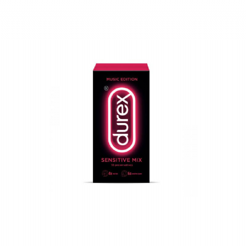 Durex music edition sensitive mix 10u