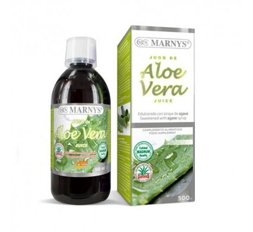 Jugo de aloe vera y agave 500 ml (lab marnys)