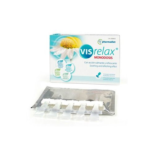 Vis relax esteril gotas oculares monodosis (10 viales)