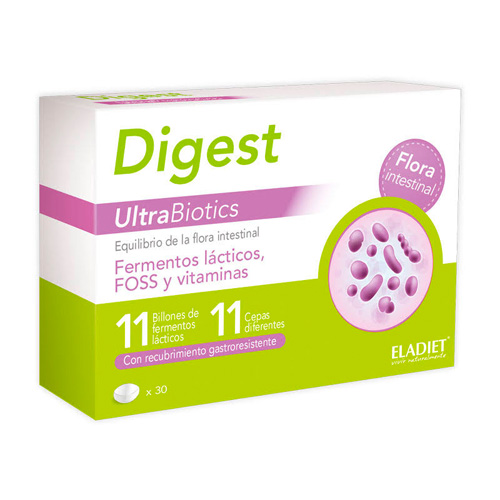 Eladiet digest ultra probiotic 30 comp