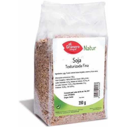 Soja texturizada fina 350 g (granero integral)