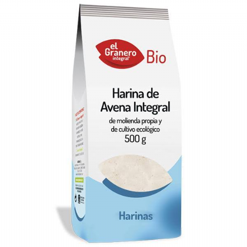 Harina avena int bio 500g (el granero)