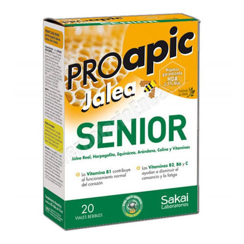 Proapic jalea senior 20 viales sakai