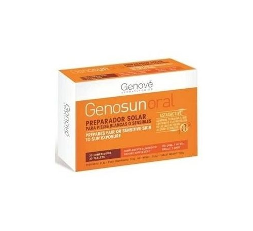 Genosun oral (30 comprimidos)