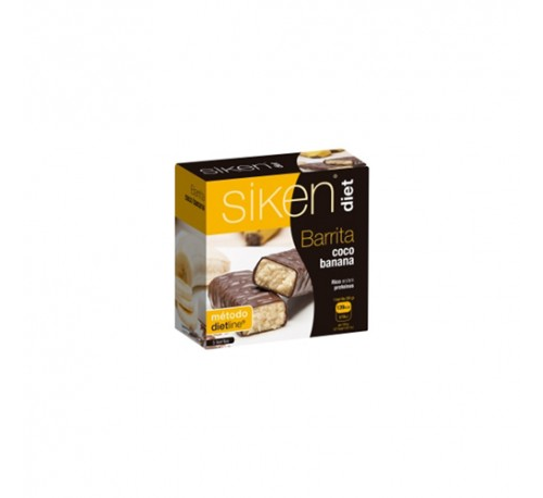 Siken diet (5 barritas 36 g sabor coco banana)