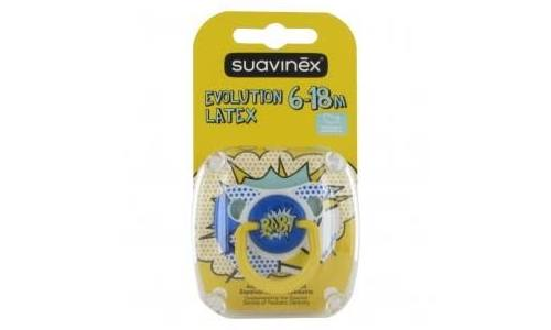 Suavinex chupete latex anat 0-6 art