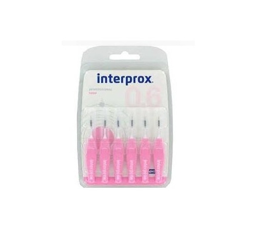 CEPILLO INTERPROXIMAL INTERPROX NANO 6 CEPILLOS