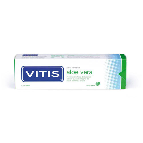 Vitis aloe vera pasta dentifrica (1 envase 100 ml sabor menta)