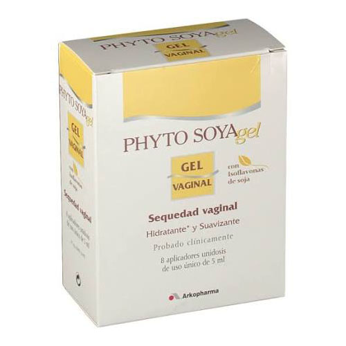 Phyto soya gel sequedad vaginal (8 aplicadores 5 ml)