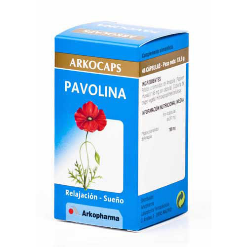 Pavolina arkopharma (48 capsulas)