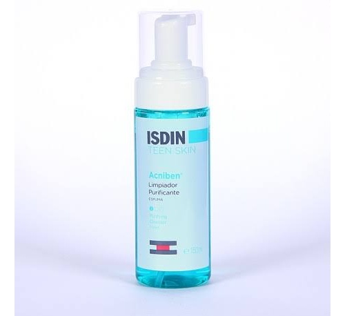 Acniben limpiador purificante espuma - isdin teen skin (1 envase 200 ml)