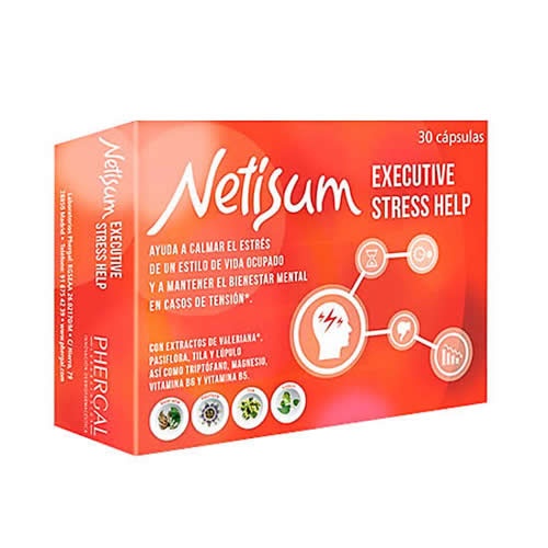 Netisum executive stress help (30 capsulas)