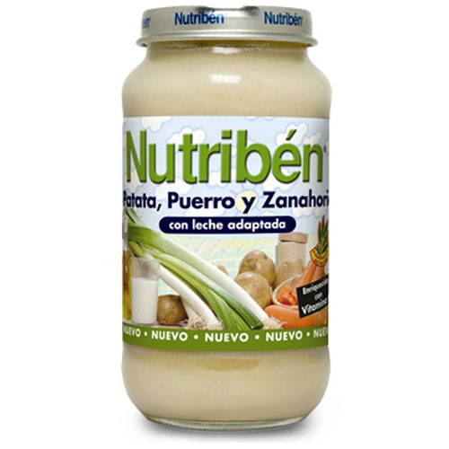 Nutriben patata puerro zanahoria (1 potito grandote 250 g)