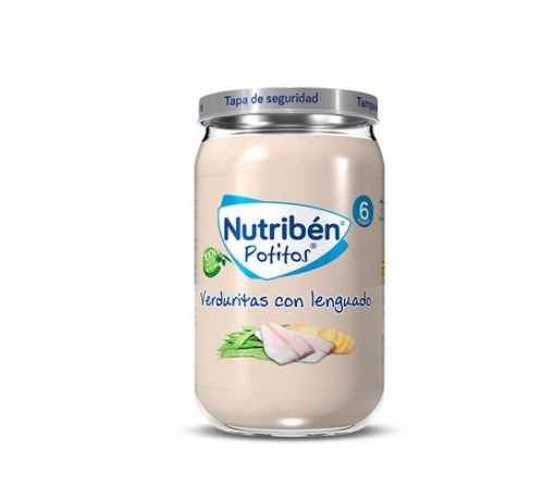 Nutriben verduritas con lenguado (potito 235 g)