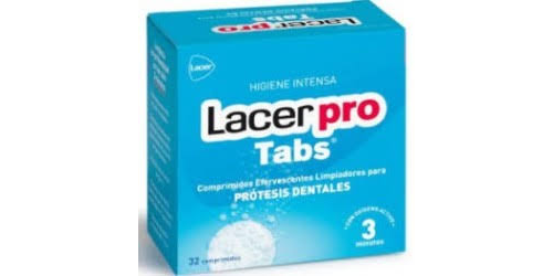 Lacerpro - limpieza protesis dental (32 comprimidos efervescentes)